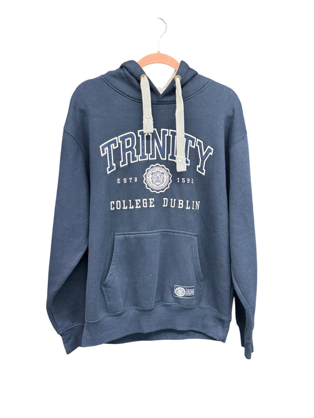 Trinity College Dublin Navy Hoodie Sweatshirt